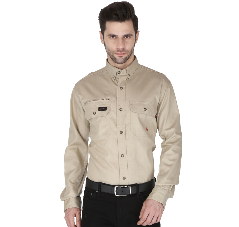 Picture of Forge FR MFR-605 MEN'S FR VENT SHIRT (New Styling)